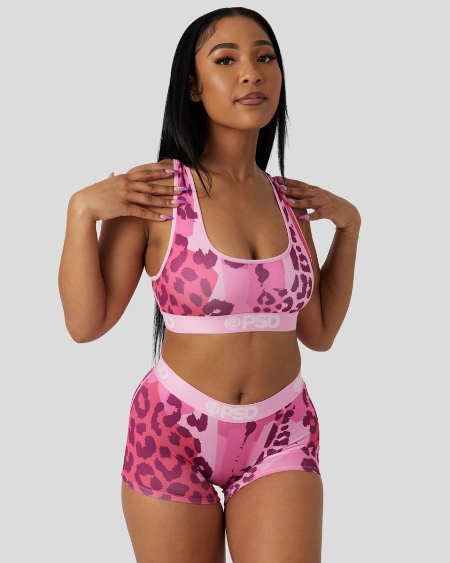 Women PSD | Cheetah - Breast Cancer Awareness