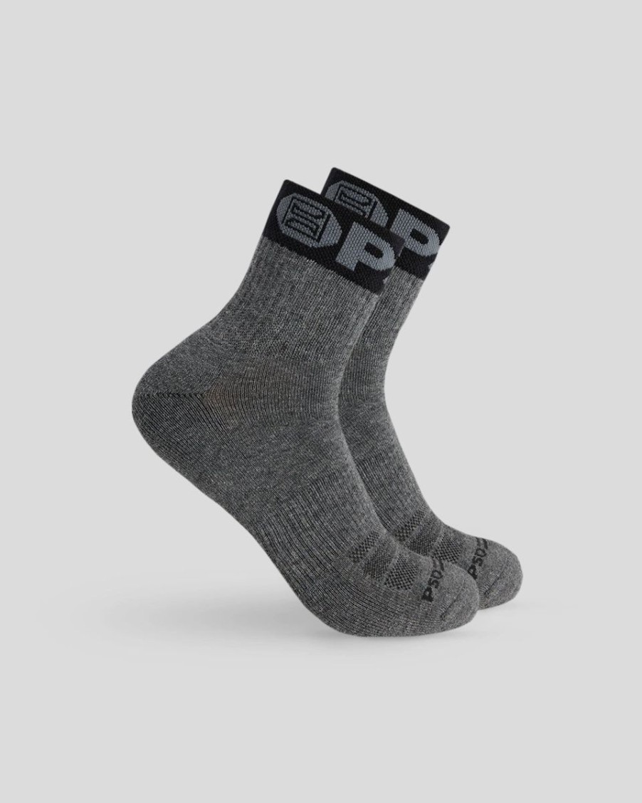 Men PSD | 3 Pack - Band Quarter - Grey/White/Black