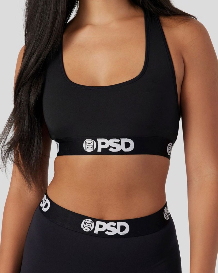 Women PSD | Solids - Black