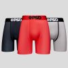 Accessories PSD | Cool Mesh 3 Pack - Red/Gray/Black