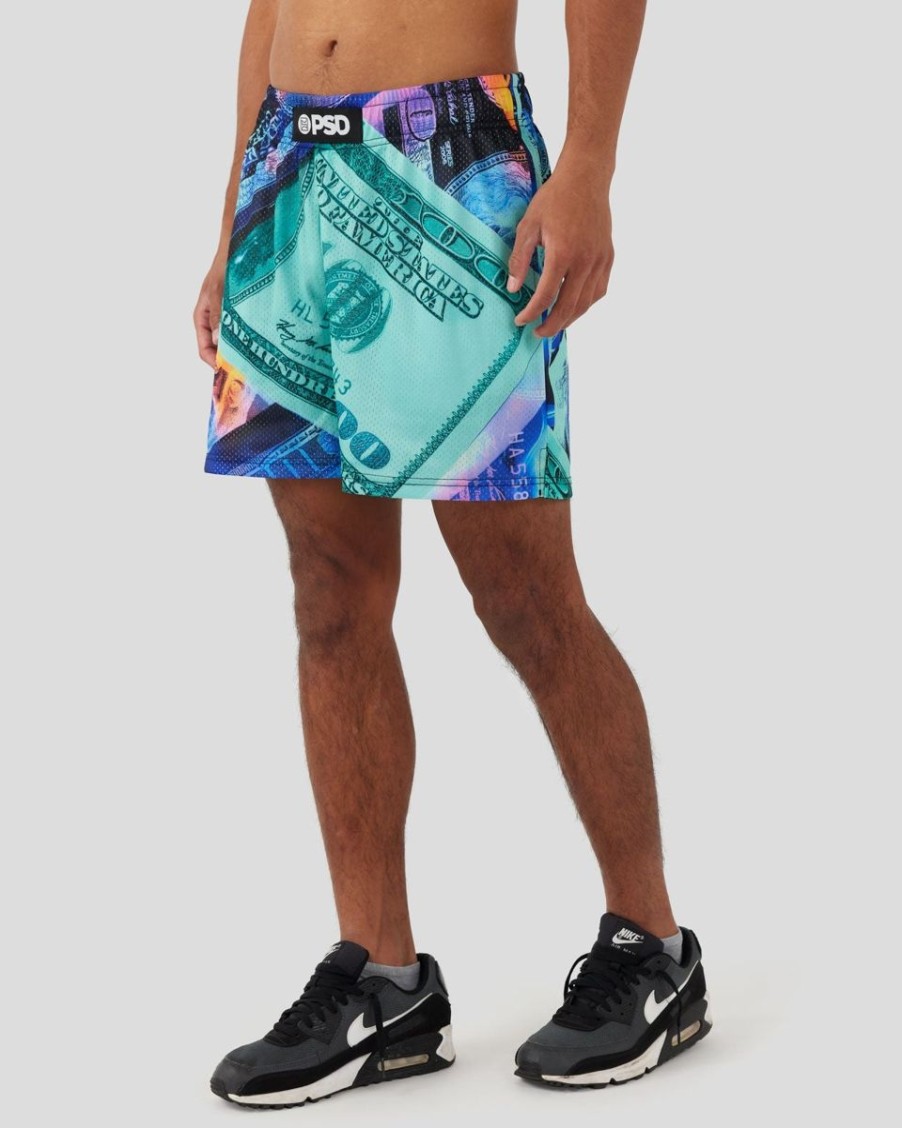 Men PSD | Thermal Washed Money Active Short