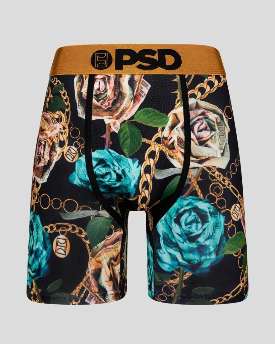 Men PSD | Rose & Chains Teal