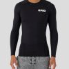 Men PSD | Compression Tee Long Sleeve - Black