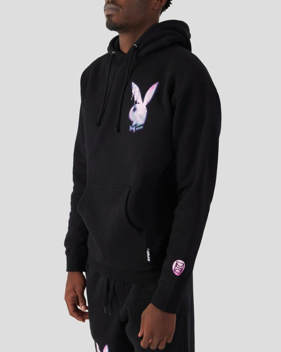 Women PSD | Playboy - Chrome Drip Hoodie