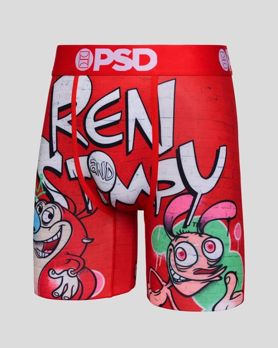 Men PSD | Ren & Stimpy - Graffiti