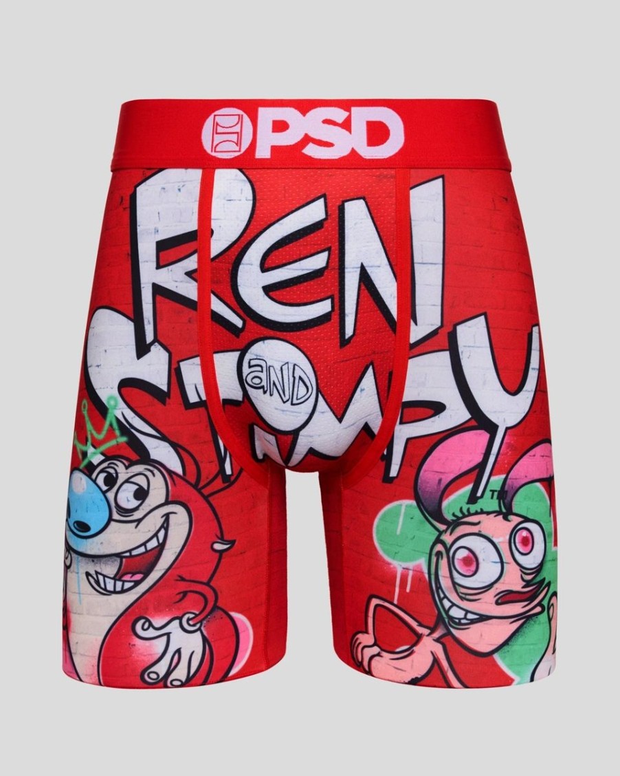 Men PSD | Ren & Stimpy - Graffiti