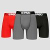 Accessories PSD | Solids 3 Pack - Red/Gray/Black